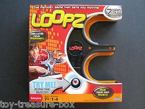 LOOPZ Eletronic Memory Game   Ages 7 and Up   1   4 Players 