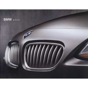  2003 BMW Original Sales Brochure 540i 325i X5 Z3 