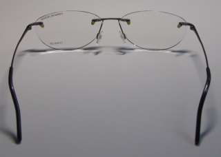 NEW PORSCHE DESIGN 7015 A 53 15 140 TITANIUM RIMLESS GRAY EYEGLASS 