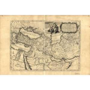  1721 map of Iran, History, to 640