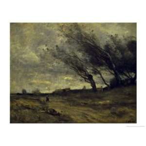   Poster Print by Jean Baptiste Camille Corot, 24x18