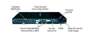 Cisco 7401ASR Router 2 GE AC 7401 ASR  
