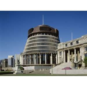  Old Parliament Building and the Beehive, Wellington, North 