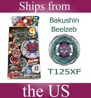  Beyblade Random Booster Vol.9 BB123 Bakushin Beelzeb Beelzebub T125XF