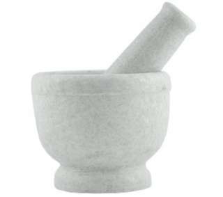  mortar pestle brand new this mortar pestle set is made of white marble