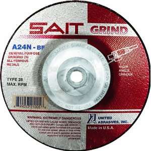   SAIT 21011 9 by 1/4 by 7/8 A24N Type 28 Grinding Wheel, 25 Pack Home