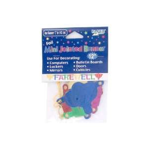  Bulk Pack of 72   Welcome Back mini jointed banner (Each 