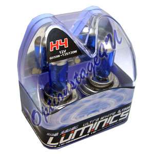 Luminics H4 Ultra White Car Headlight Bulb Free Gift  