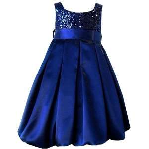  Girls Formal Holiday Dress   Sapphire Blue   Size 4 
