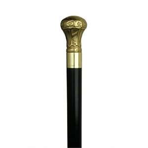  Walking Cane Regal brass knob handle. Black, This walking stick 