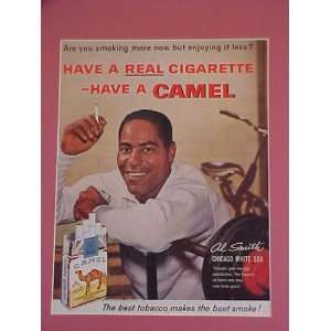 Al Smith Chicago White Sox Star Outfielder 1959 Camel Cigarettes 