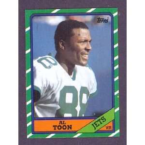  1986 Topps #101 Al Toon Rookie Jets (Mint) *204352 Sports 