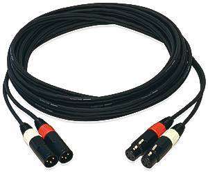Whirlwind MK4PP25 Siamese 25ft Stereo Pair XLR Cable  