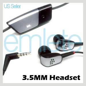 Handsfree Headset Earphone for Blackberry Curve 8330  