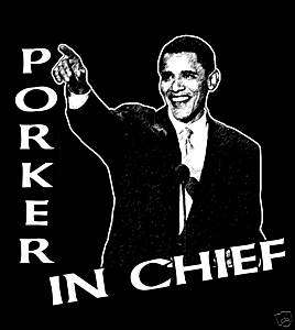 Anti Barack Obama T Shirts, Pork Barrell Spender, funny  