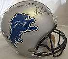 NDAMUKONG SUH AUTOGRAPHED/SI​GNED DETROIT LIONS FULL SIZE HELMET W 