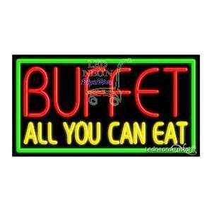  Buffet All You Can Eat Neon Sign