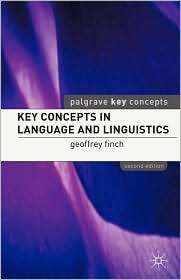   Linguistics, (140393391X), Geoffrey Finch, Textbooks   