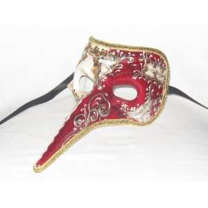  Red Nasone Night and Day Venetian Nose Mask Kitchen 