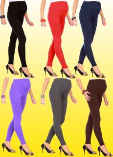   and Classic Maternity Cotton Leggings Ankle Length PREGNANCY  