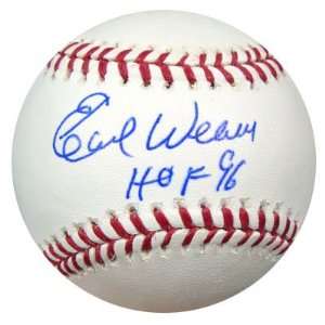  Signed Earl Weaver Ball   HOF 96 PSA DNA #M70519 