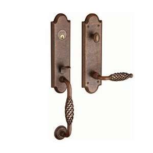   Handleset Exterior Door Hardware   American Bronze