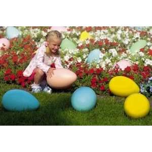  GIANT WEATHERPROOF PLASTIC EGG EASTER DECORATION MADE IN 