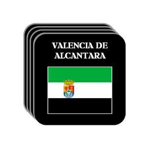 Extremadura   VALENCIA DE ALCANTARA Set of 4 Mini Mousepad Coasters