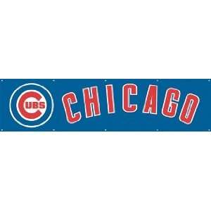 Chicago Cubs Giant 8 Foot Nylon Banner 