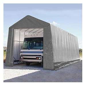  Rv And Boat Storage Building 14W X 16H X 40L   Silver 