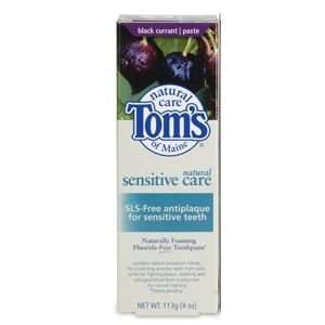  Toms of Maine Natural Sensitive Care SLS Free Toothpaste 