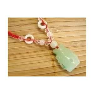  Jade Wealthy Vase Necklace 