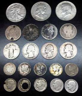 Silver Lot   *LOOK* Great Mix Standing / Seated Liberty, Walker 