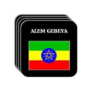  Ethiopia   ALEM GEBEYA Set of 4 Mini Mousepad Coasters 