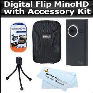  NEWEST MODEL Includes Flip MinoHD M31120B + Slim Protective hard 
