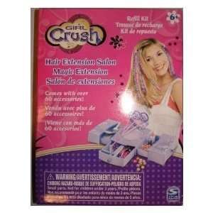    Refill Kit for Girl Crush Hair Extension Salon Toys & Games