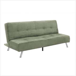 Dwell Home Inc. Puzzle Jett Convertible Sofa with Chrome Legs Sage 