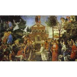  Hand Made Oil Reproduction   Alessandro Botticelli   32 x 18 