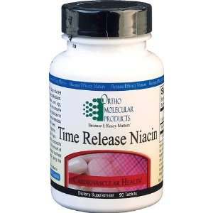  Ortho Molecular Products   Time Release Niacin  90ct 