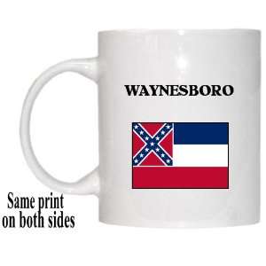  US State Flag   WAYNESBORO, Mississippi (MS) Mug 