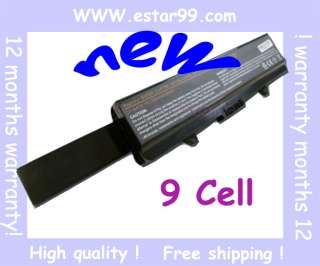 Cell battery for Dell Inspiron 1440 1750 17 G555N 6600mah  