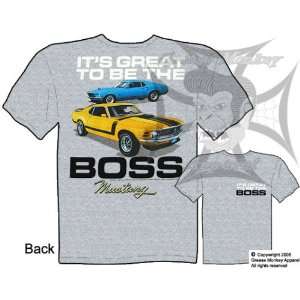   The Boss, Ford Mustang, Muscle Car T Shirt, New, Ships within 24 hours