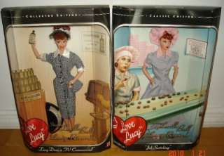love Lucy Barbie~Does TV Commercial~Job Switching  