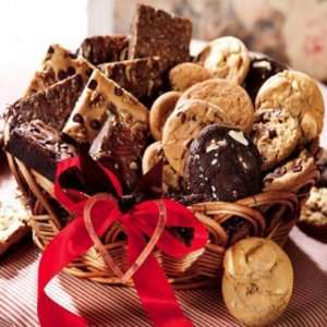  Mrs. Fields Brownie & Cookie Gift Basket, 48 Cookie & 24 