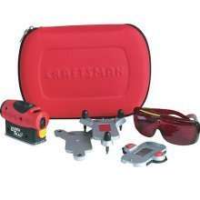 CRAFTSMAN LASER TRAC LEVEL w. case and glasses, new  