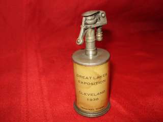 1936 GREAT LAKES EXPOSITION Cleveland Celluloid and Metal Cigarette 