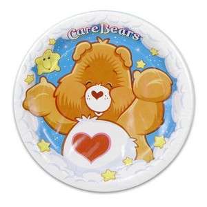  24pk 7 PARTY PLATES, Funshine, Love A Lot, Bed Time, Birthday  