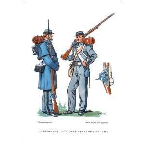 Seventh Regiment, New York State Militia, 1861 20x30 poster  