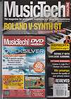 Music Tech MusicTech Magazine Roland V Synth GT with DVD ROM Aug 2007