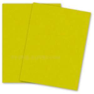 Wausau Astrobrights 8.5 x 11 Card Stock   SUNBURST YELLOW   65lb Cover 